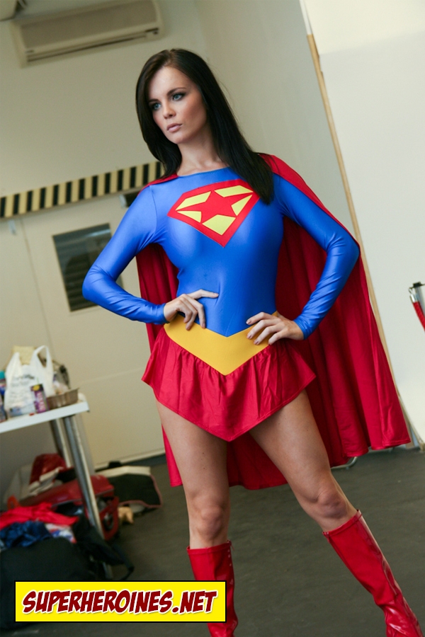 Girls in Supergirl Costume